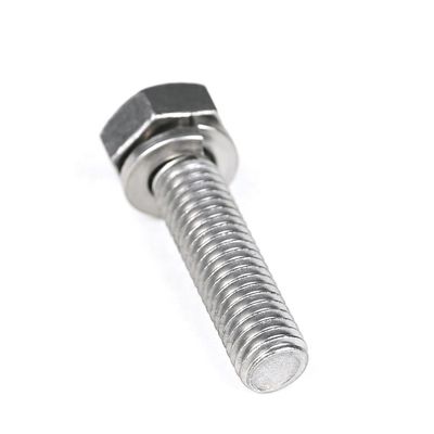 Contactez le service à la clientèle pour les vis à machine A2 stables personnalisées M8x32 mm Hexagon SEMS