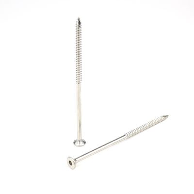 200 mm en acier inoxydable Bois de vis de kit d'assortiment pour le bois garde-corps Bugle Hex Socket