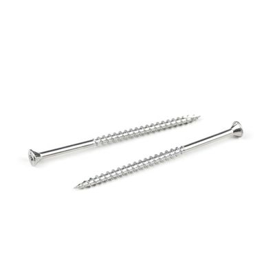 75 mm Pozidriv Drive Phillips Countersunk Head Screws en carton à puces pour la construction en bois