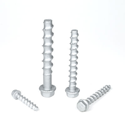 Ancrage à boulons en béton en acier inoxydable à tête plate M6 M8 M10 M12 pour support personnalisé