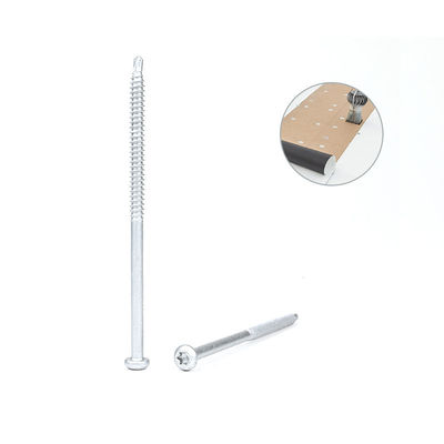 Torx Drive SUS304 vis bimétallique en acier inoxydable de 6,3 x 125 mm pour les toits à membrane en PVC TPO