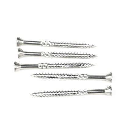 Chinois de type 17 tournois de pont pour tête de lave-linge Torx plat vis en bois en acier inoxydable