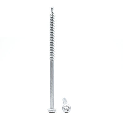 St6.3*125mm Bimétal galvanisé Pan Head Torx vis de forage personnalisé