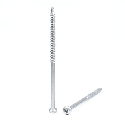 St6.3*125mm Bimétal galvanisé Pan Head Torx vis de forage personnalisé