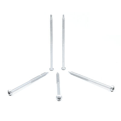 St6.3*125mm Bimétal galvanisé Pan Head Torx vis de forage personnalisé