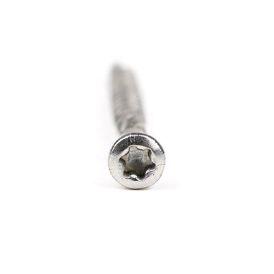 Écrous de plafond de tête en acier inoxydable Torx Trim pour structure en bois