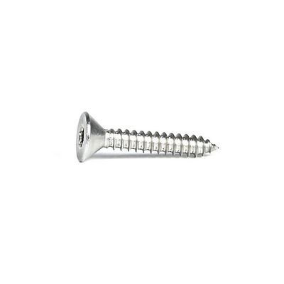 Acier inoxydable métrique ST4.8*30mm Tête de torsion plate vis de perçage automatique Sus316 vis de perçage automatique à pointe tranchante