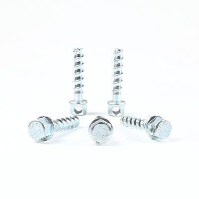 Ancrage en béton M10/10*60mm HEX Tête de style auto-collant vis d'ancrage enduites de zinc