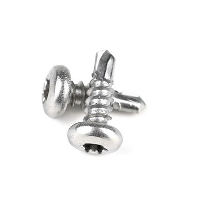 Standard selon les besoins des clients en acier inoxydable Torx Pan tête vis de perçage automatique