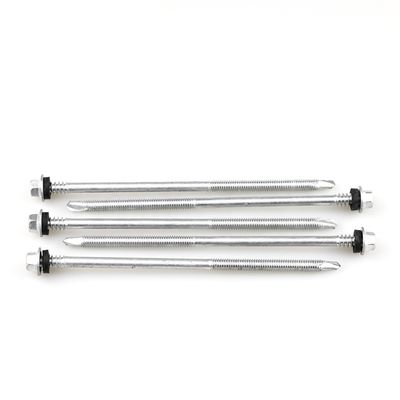 En acier inoxydable Unitek Flange Hex Tête Bi Metal Toit Panneau Sandwich vis Avec Epdm Laveuse