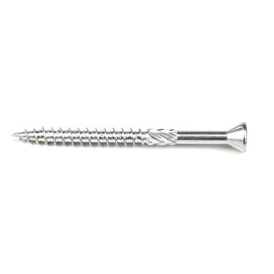 305 Screw à tête plate anti-dérapant pour l'installation de terrasses