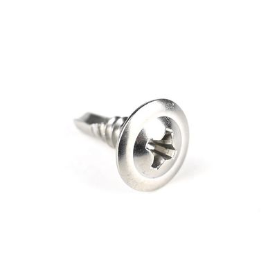 Tête de gaufre Phillips vis de perçage automatique en acier inoxydable 410 M4.2x13mm GB Standard