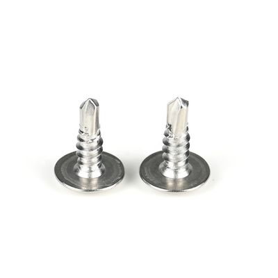Tête de gaufre Phillips vis de perçage automatique en acier inoxydable 410 M4.2x13mm GB Standard