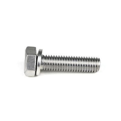 Contactez le service à la clientèle pour les vis à machine A2 stables personnalisées M8x32 mm Hexagon SEMS