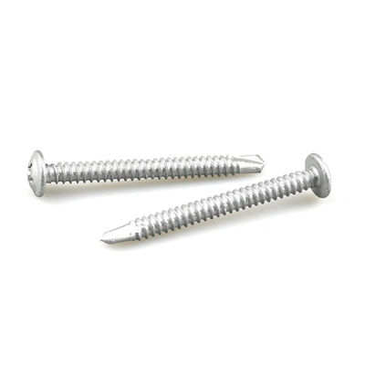 M5.5x60mm Bi-métaux en acier inoxydable vis de forage automatique Phillips Wafer Head vis bimétallique