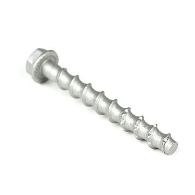 M8x75mm soigneusement conçus Flange Hexagone tête de béton vis en acier inoxydable 410