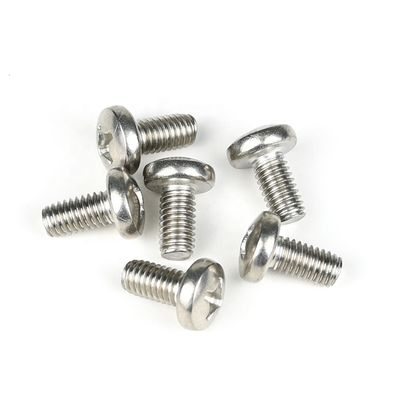 100% QC testé SUS304 M6 Truss Head Phillips 12 mm Pan Head Screw machine pour cuisinière à gaz