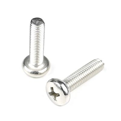 Facile à installer M5 X 20mm Pan Head DIN 7985 Phillips Pan Screws pour les étagères de produits