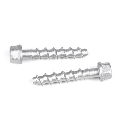 Différents styles M6 boulon hexagonale pour les vis de béton dans le système de mesure INCH
