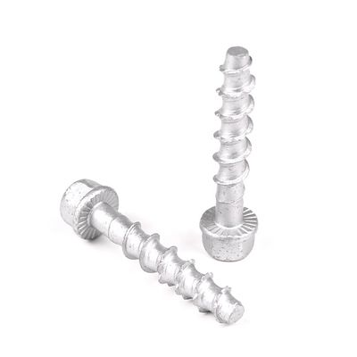Différents styles M6 boulon hexagonale pour les vis de béton dans le système de mesure INCH