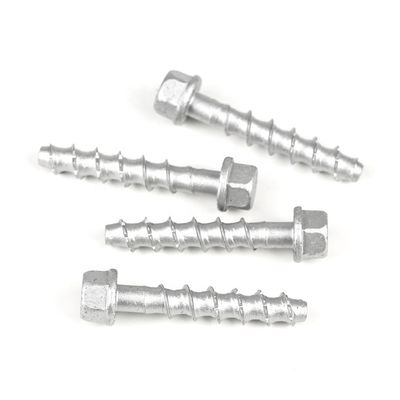 Différents styles M6 boulon hexagonale pour les vis de béton dans le système de mesure INCH