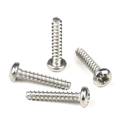 Écroues autocollantes en acier inoxydable M3.5x18 mm avec entraînement Pozidriv et finition simple