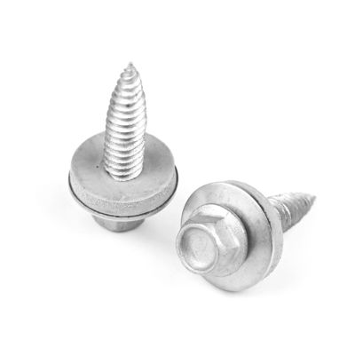 Fermeture de bois Bi métal auto-collant Hex tête vis de gypse 6x25 pour une utilisation lourde