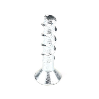 Maçonnerie zinc plaqué 50mm M8 acier hexagonale prise contre-enfoncée boulons à tête plate pour durable
