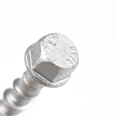 Zinc finition hexagonale en acier au carbone et en métal boulons d'ancrage en béton pour garde-corps de génie municipal
