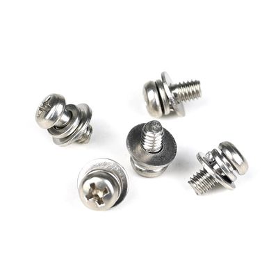 M4 X 8mm Pan Head Phillips Machine Screws pour les lits plats 100% testé par QC et standard ISO