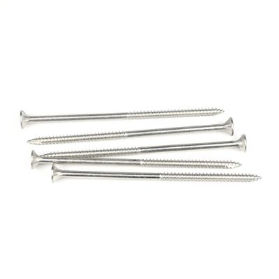 En acier inoxydable 150 mm Vis A Bois Tete Hexagonale tête de corne de bois vis pour l'installation
