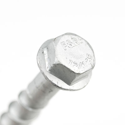 Terme de paiement T/T GB Standard M12x125mm Tête hexagonale de bride Ancres en béton vis en béton