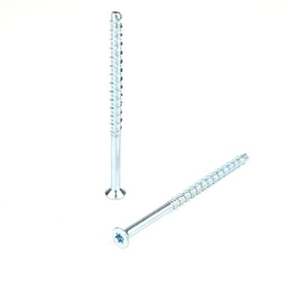 Trafic ferroviaire Zinc Plating Countersunk Torx tête d'ancrage boulon M6 120 mm pour le test 100% QC