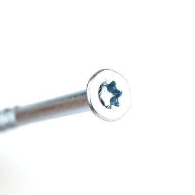 Trafic ferroviaire Zinc Plating Countersunk Torx tête d'ancrage boulon M6 120 mm pour le test 100% QC