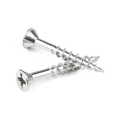 Pan Head Phillips Screws en bois avec en acier inoxydable 316