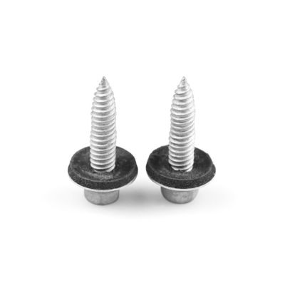 100% QC testé Bi métal auto-tapping feuille de métal vis 6x25 avec Epdm laveuse Hex tête