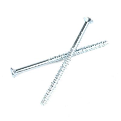 Trafic ferroviaire Zinc Plating Countersunk Torx tête d'ancrage boulon M6 120 mm pour le test 100% QC