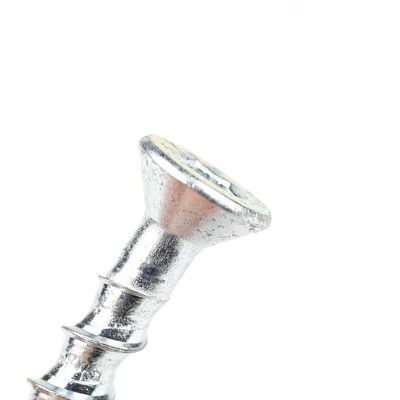 Acier au carbone, acier blanc zinc plaqué, prise hexagonale, tête plate, auto-perçage, maçonnerie, vis à béton M8 50 mm