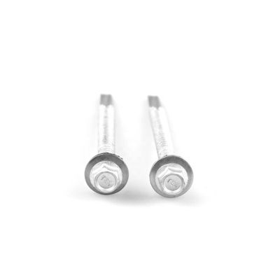 Écrans de perçage par auto-perçage en acier inoxydable bi-métallique standard GB 12x75mm hexagonal avec EPDM