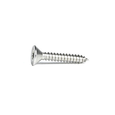 Finition plate Torx Counterflat Counterflat Screws autocollant 316 en acier inoxydable pour le bois