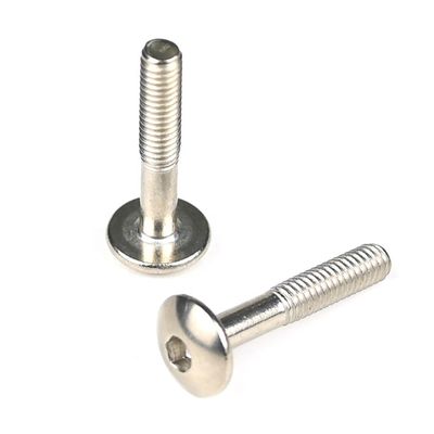M4 22 mm Tête de treillis à fils partiels Hex Socket Machine vis pour capot de cuisine