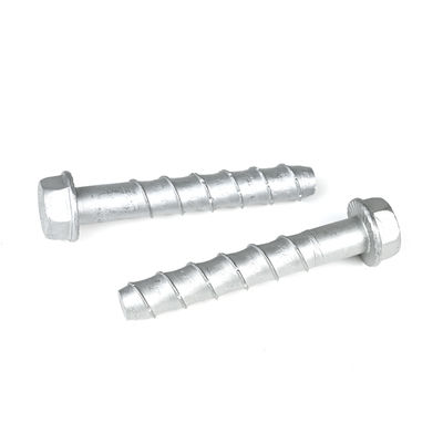 Boulons d'ancrage en béton en acier inoxydable 3/4 x 5' vis hexagonale de tête de laveuse à installer