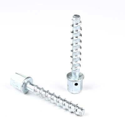Trafic ferroviaire M10 80 mm fil de plaquage de la tige Flange Hex Tornillos De Anclaje béton à vis pour le système de ventilation de chauffage