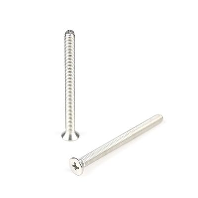 Métrique SUS316 M5 vis de machine 70 mm plat Phillips Din965 pour le chauffe-eau solaire facile