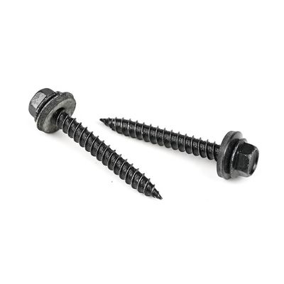 Zinc Finition Flange Hex Head Bois vis pour les matériaux de construction et les structures en bois