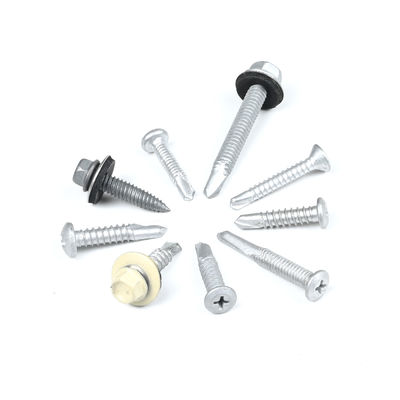 Vente Bi Matériau Hex Csk Pan Head Washer Screw auto-perçage avec le laveur 100% QC testé
