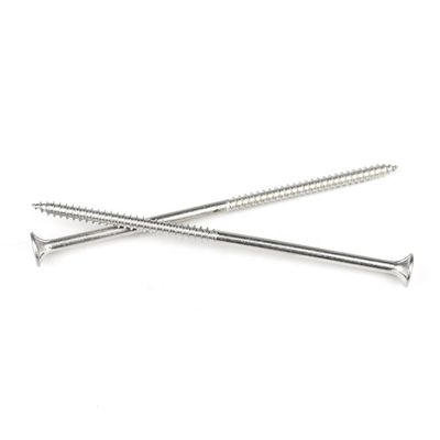 200 mm en acier inoxydable Bois de vis de kit d'assortiment pour le bois garde-corps Bugle Hex Socket