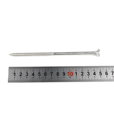 200 mm en acier inoxydable Bois de vis de kit d'assortiment pour le bois garde-corps Bugle Hex Socket