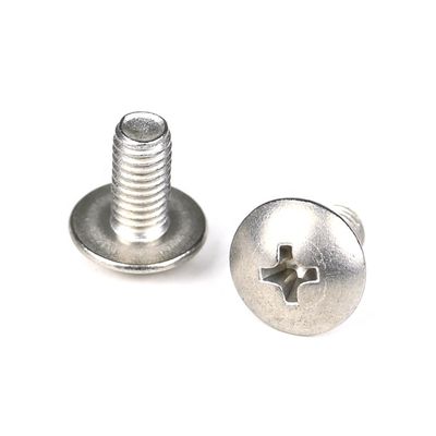Tête sous-coupée plate style en acier inoxydable Truss métallique Phillips Cross Recesse vis de machine