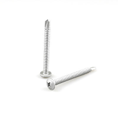 Tête de plaquette en acier inoxydable vis de forage automatique A2 Phillips 304 bi-métal 5.5x60